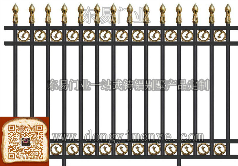 铸铝围栏效果